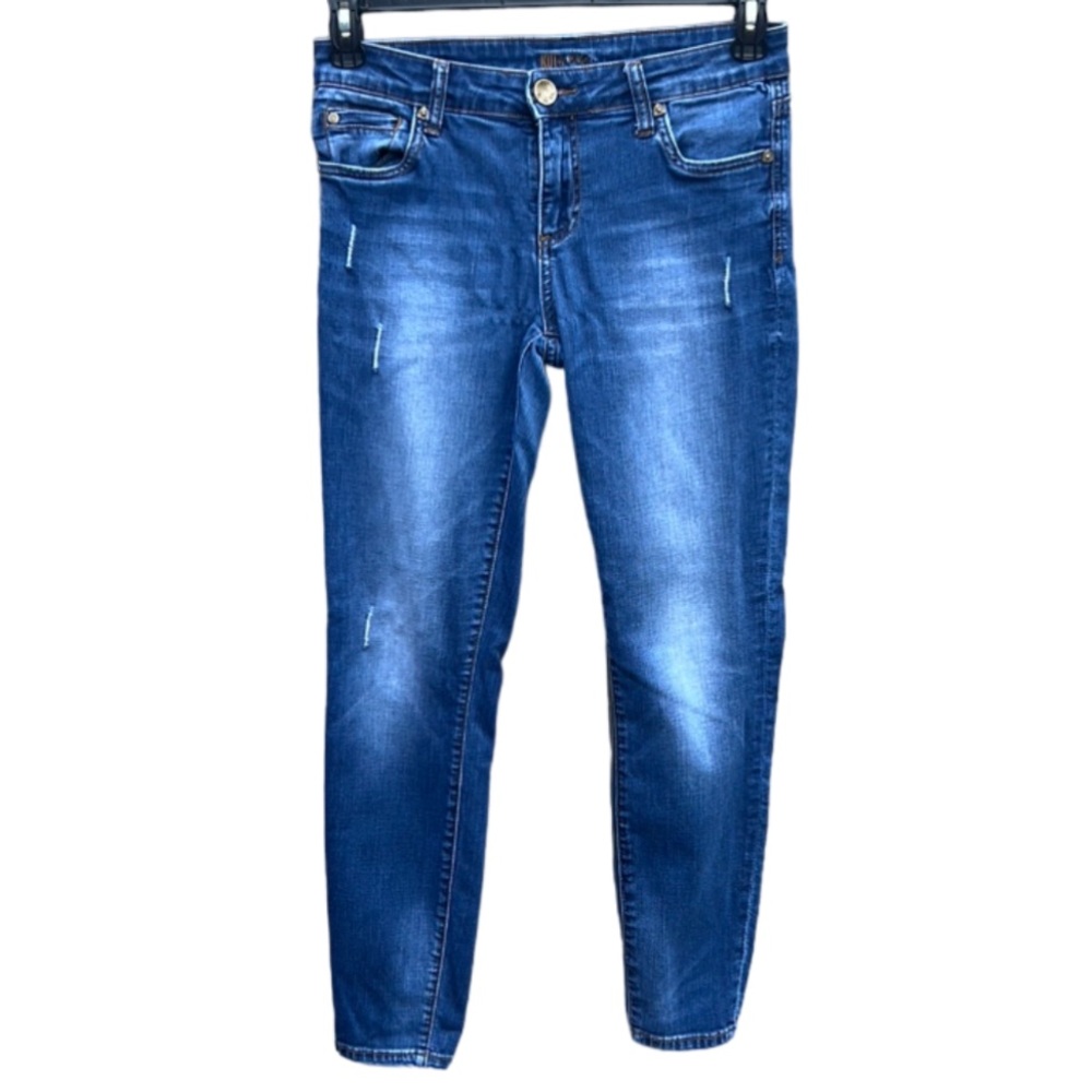 KUT From the Cloth Distressed Jeans Stretchy Size 6S